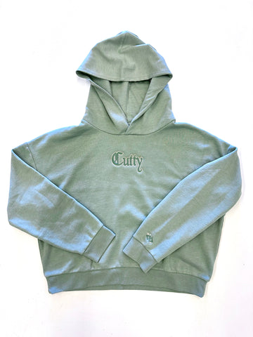 Ladies -  BOX hoody in SAGE