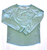 Ladies - CREW sweatshirt in SAGE