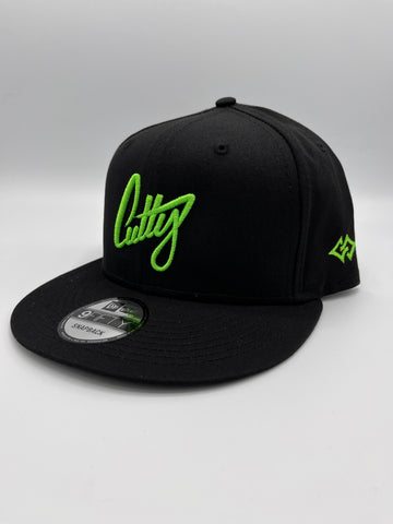Snapback - 1Liner Classic Puff on “Monster Green”