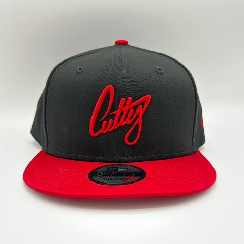 Snapback - 1Liner RED Classic Puff on “BLK/RED”